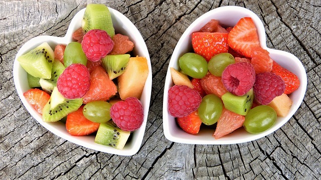 fruits healthy meal