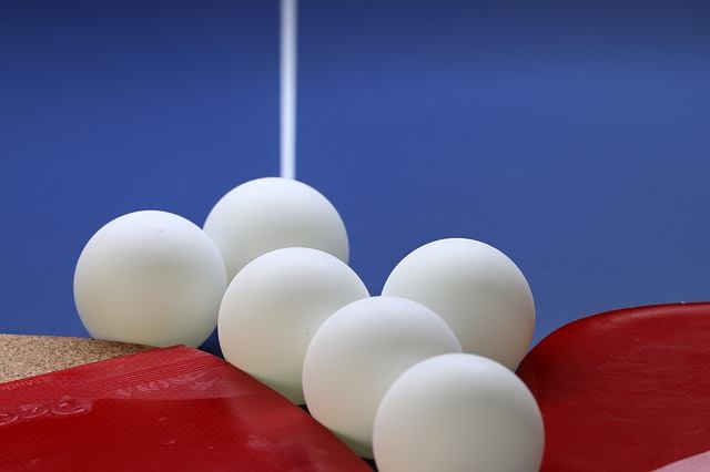 Strip Pong ping pong balls